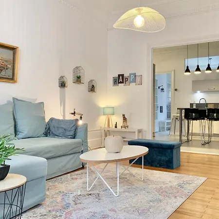 #J0 The Sweet Jaures Spacious T4 City Centre Tramway Balcony Grenoble Esterno foto