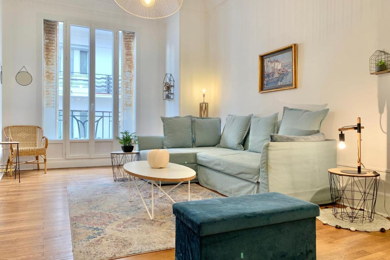 #j0 The Sweet Jaures Spacious T4 Centre Tramway Balcony *