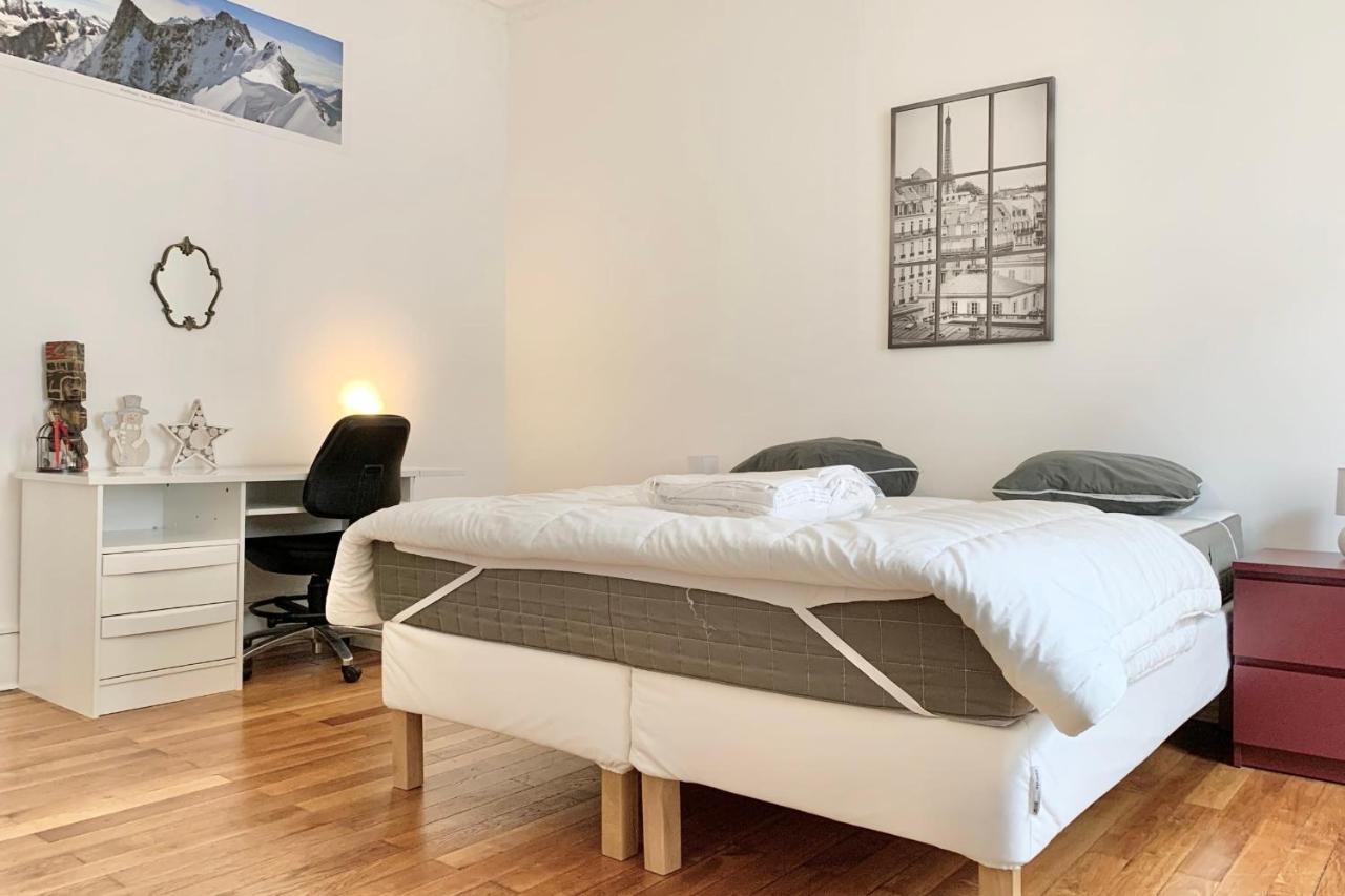#j0 The Sweet Jaures Spacious T4 Centre Tramway Balcony Apartment